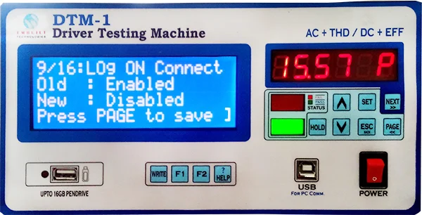 DTM Save Log On Connect Settings