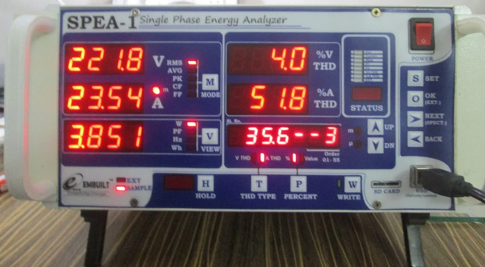 Voltage 3rd Harmonics %